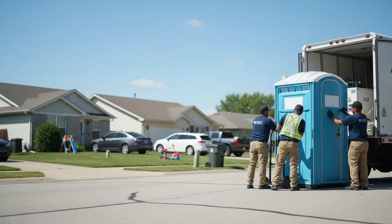 Standard Porta Potty Rentals in Elkhart, TX near me